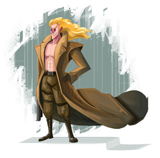 Illustration for article titled Metal Gear Solid Characters, Fresh Out Of A Cartoon